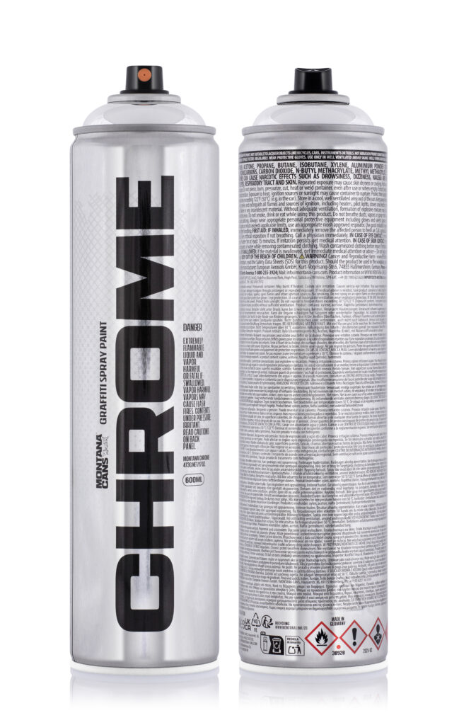 montana cans silver chrome 600ml